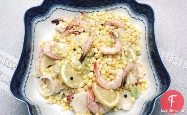 Beaufort Soused Corn And Shrimp