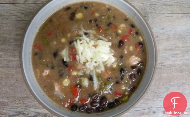 Deer Valley-style Turkey And Black Bean Chili