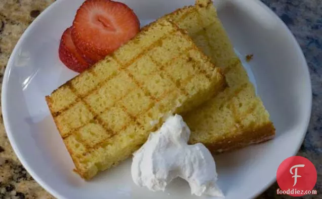 Grilled Pound Cake