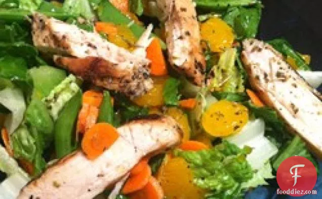 Grilled Orange Vinaigrette Chicken Salad