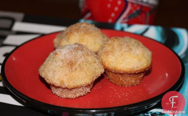 Cinnamon Sugar Donut Mini Muffins