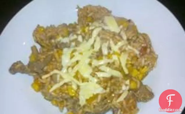 Beef and Rice Dish