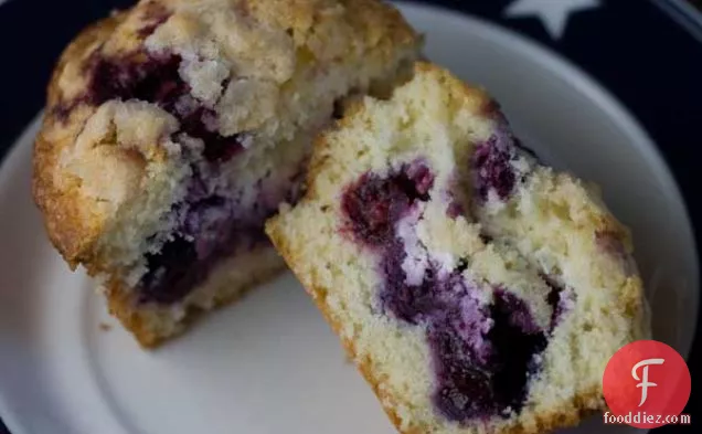 Blueberry Cream Cheese Danish Muffins