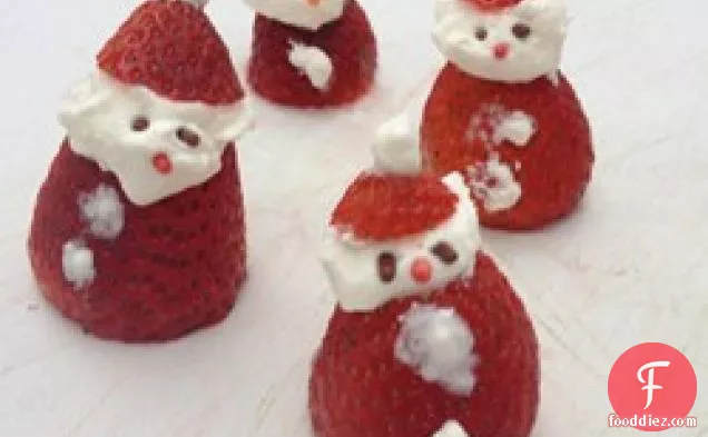 Mini Strawberry Santas