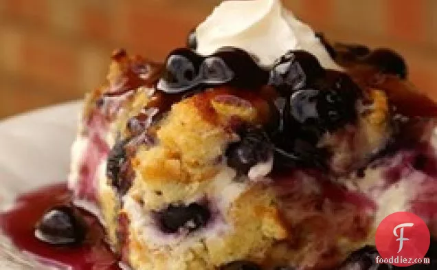 Overnight Blueberry French Toast