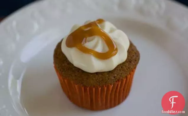 Spice Cupcakes with Whipped Cream Cheese Frosting