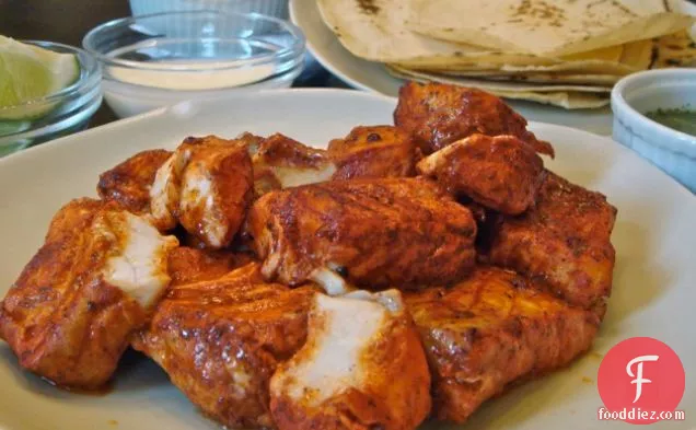 स्वस्थ मछली टैकोस