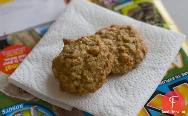 Butterscotch, Pecan & Toasted Wheat Germ Cookies