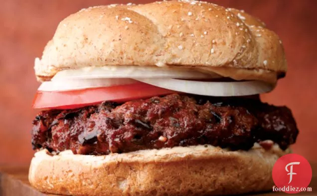 Smoky Buffalo Burger Recipe