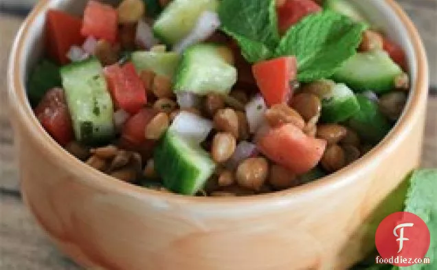 Lentil Salad with a Persian Twist