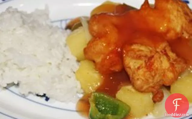 Stir-Fried Sweet and Sour Chicken