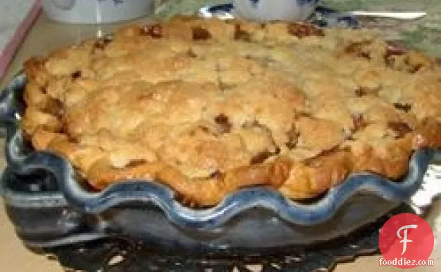 Paper-Wrapped Apple Pie
