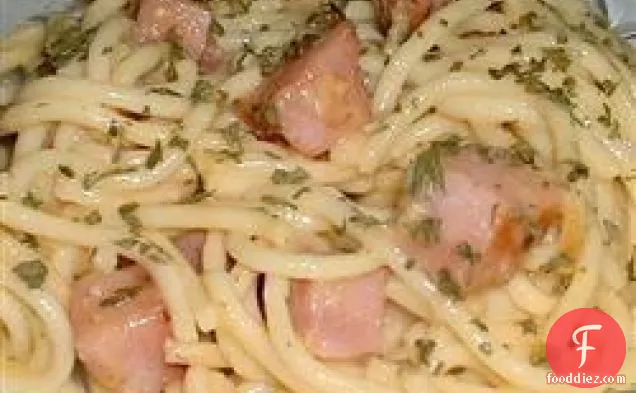 Italian Spaghetti with Ham