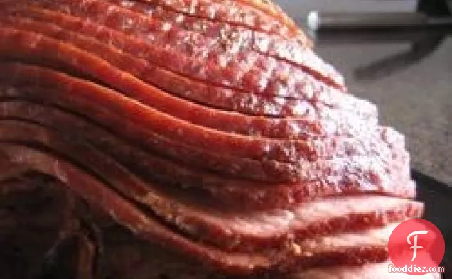 Easy Slow Cooker Ham