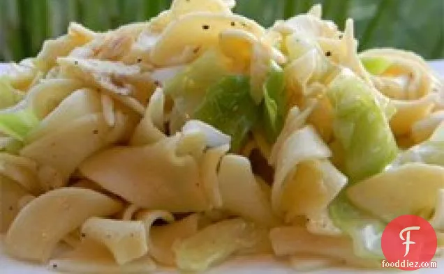 Cabbage Balushka or Cabbage and Noodles