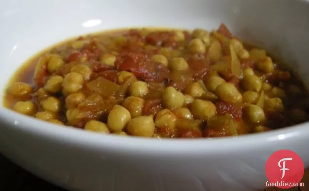 Fire-Roasted Chana Masala