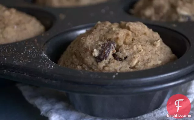 Oatmeal Muffins (Oat Flour Muffins)