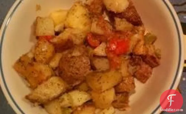 Roasted Potato Salad with Vinaigrette