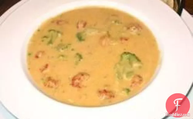 Broccoli Crawfish Cheese Soup
