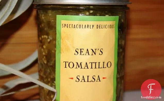 Sean's Tomatillo Salsa