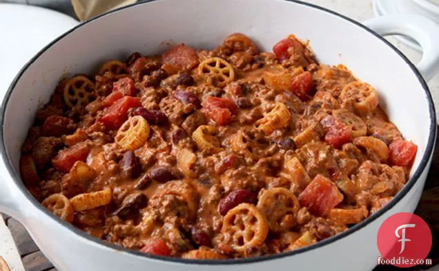 Cheesy Chili for a Crowd