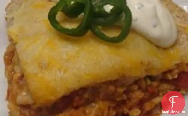 Vegetarian Burrito Casserole