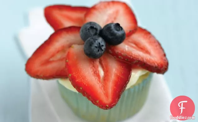 Berry-Topped Cupcakes
