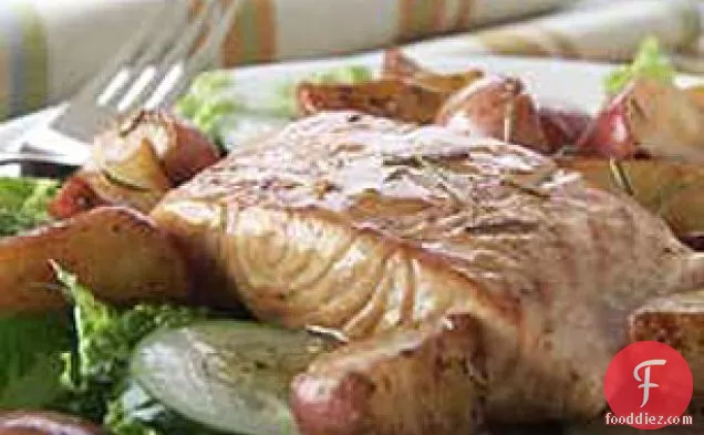 Mediterranean Salmon & Potato Salad