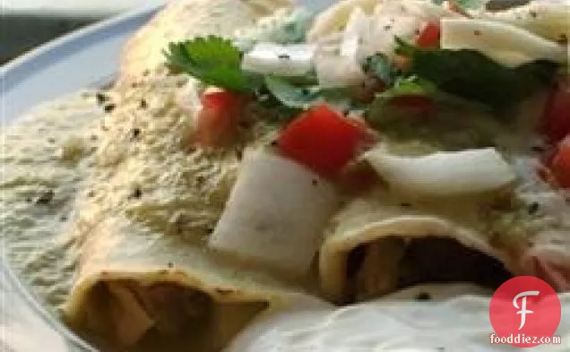 Authentic Enchiladas Verdes