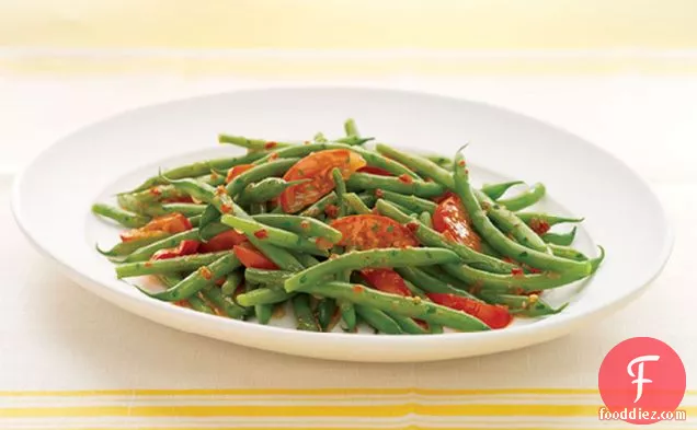 Green Beans and Tomatoes Italian