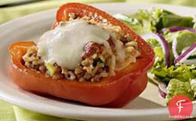 Italian Grilled Stuffed Peppers
