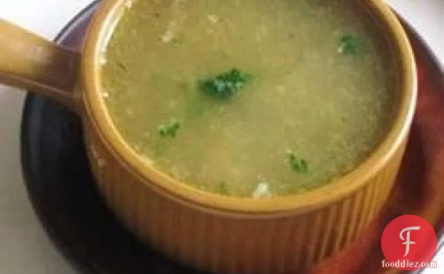 मकई और चिकन सूप