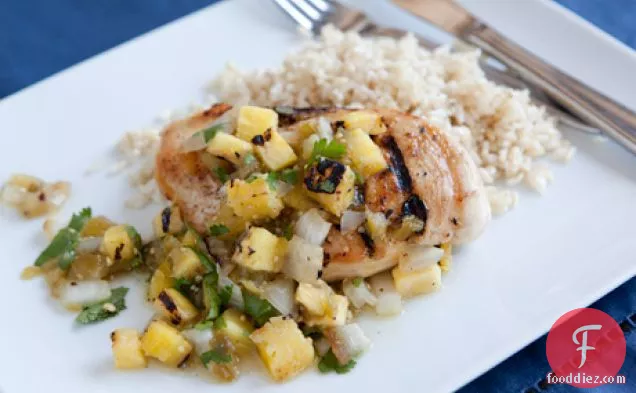 Chicken With Pineapple Salsa