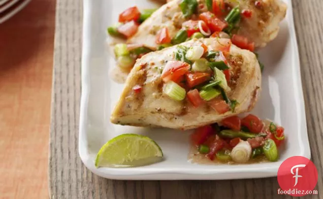 Grilled Chicken with Salsa