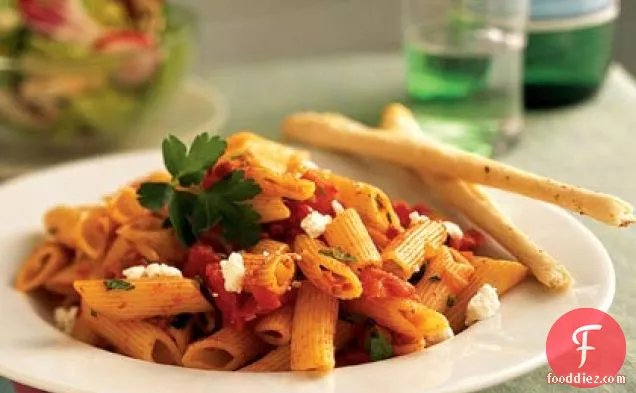 Penne with Triple-Tomato Sauce