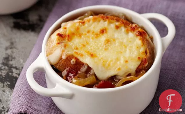 French Onion Soup with Bacon