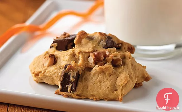 Pumpkin-Chocolate Chunk Cookies