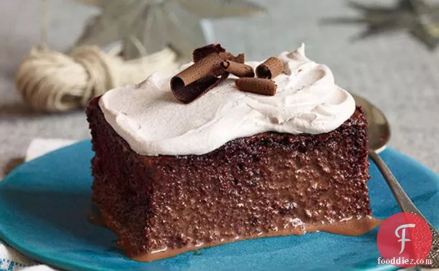 Triple Chocolate Tres Leches Cake