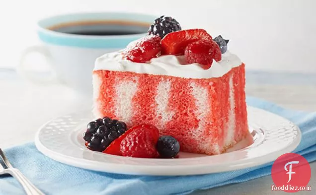 Berry Summer Poke Cake