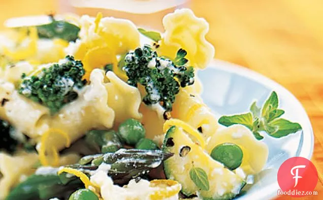 Campanelle with Summer Vegetables