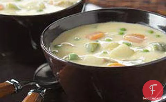 Vegetable and Cheese Chowder