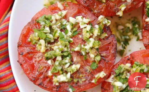 Grilled Tomatoes With Herbs And Lemon