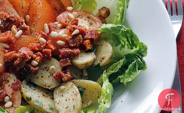 Chorizo, Potatoes And Tomatoes