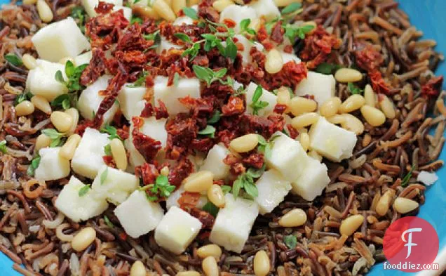 Goat Cheese, Wild Rice And Sundried Tomatoes