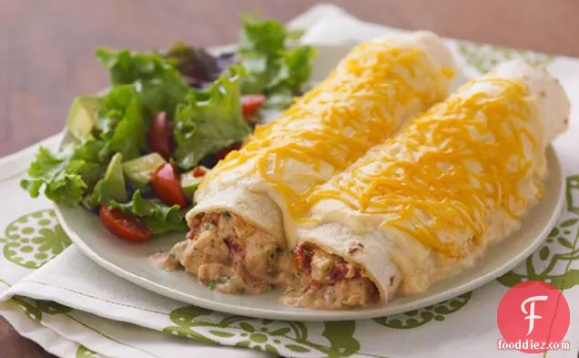 Our Perfect Zesty Chicken Tortilla Bake