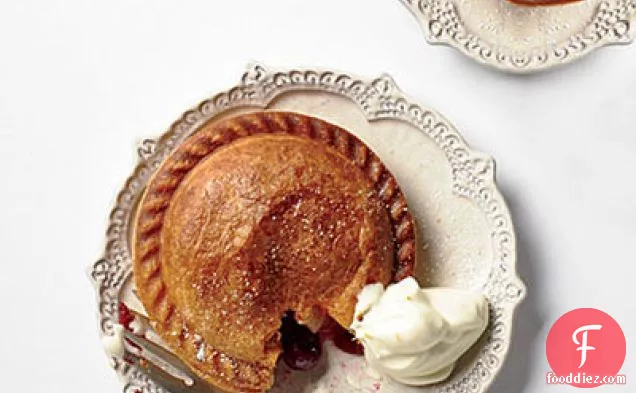 Baked Peaches with Almond Paste