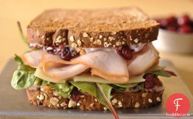 Turkey-Berry Sandwich