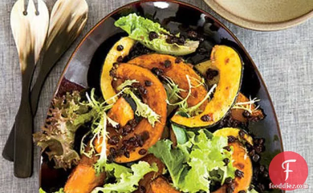 नींबू विनिगेट के साथ तला हुआ-टूना और मूली का सलाद