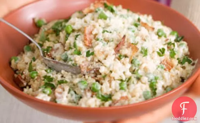 Risotto with Bacon & Peas