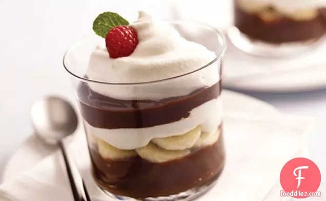 Low-Fat Chocolate-Banana Parfaits